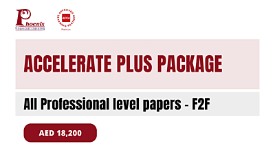 Accelerate plus(All professional level papers-Any combination(Gold Package))