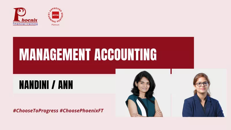 (MA) Management Accounting - Face to Face 2025